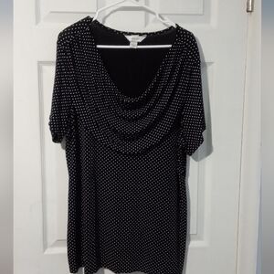 Black and White Polka Dot Dress